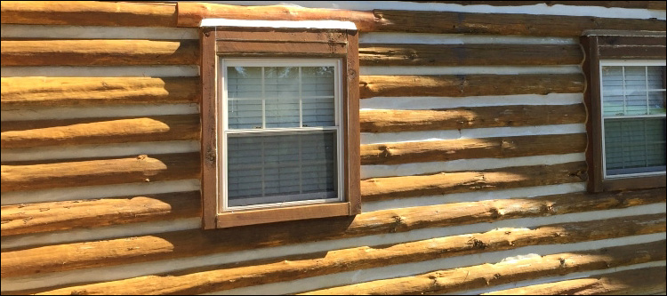 Log Home Whole Log Replacement  Garland,  North Carolina